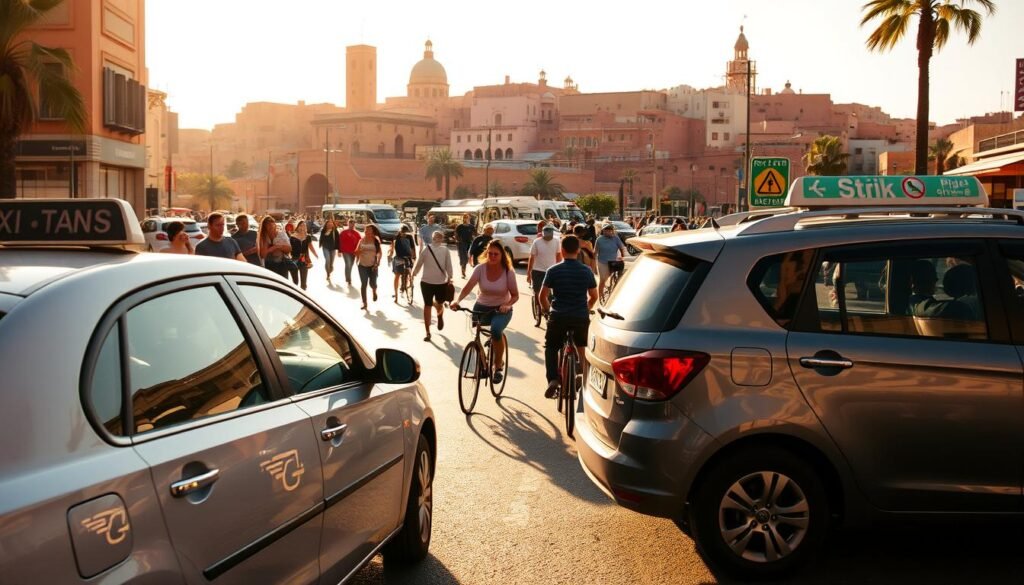 Comparaison des coûts de transport à Marrakech