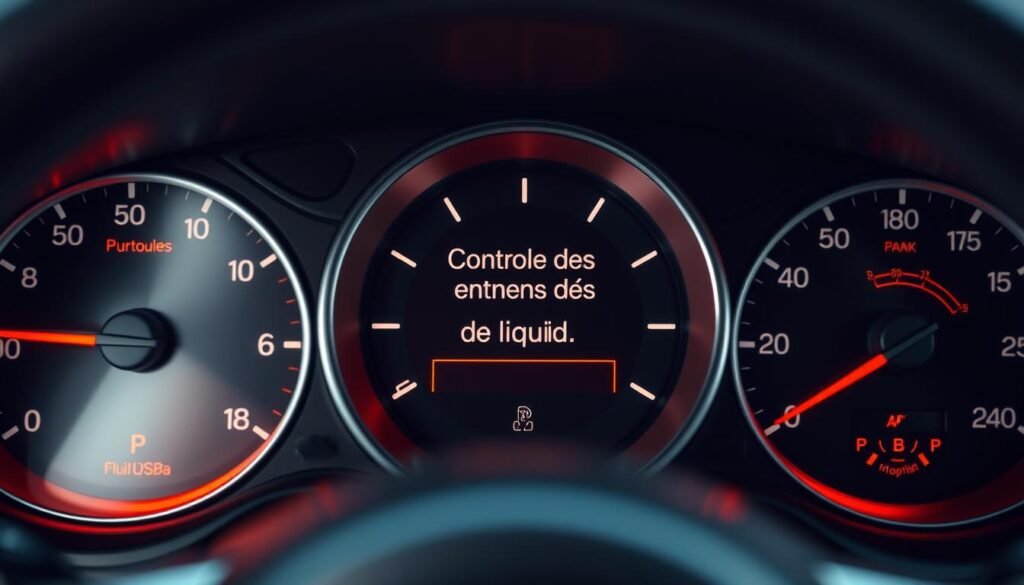 Contrôle des niveaux de liquide