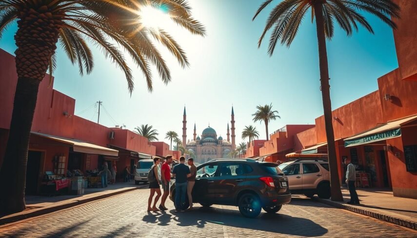 Location de voiture Marrakech pour les groupes et familles