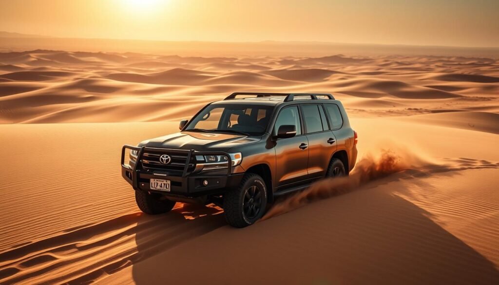 Toyota Land Cruiser désert marocain