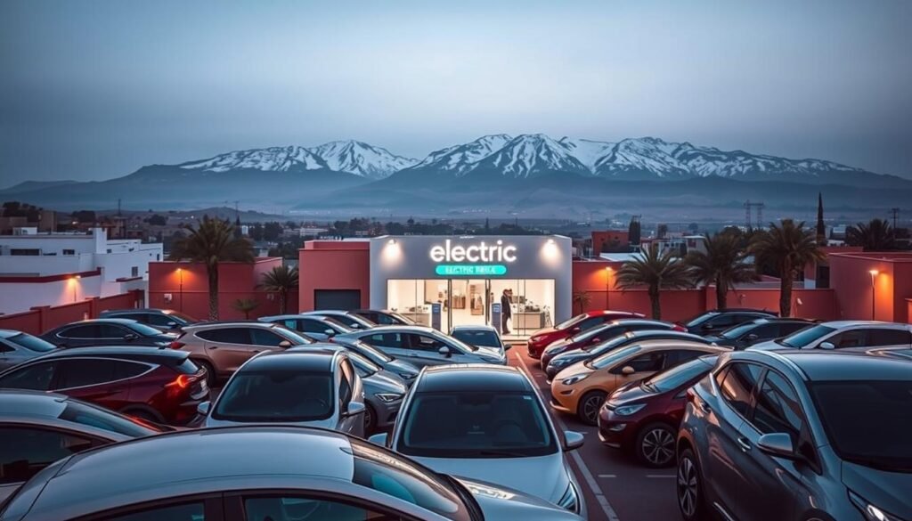 agences de location de voiture électrique à Marrakech