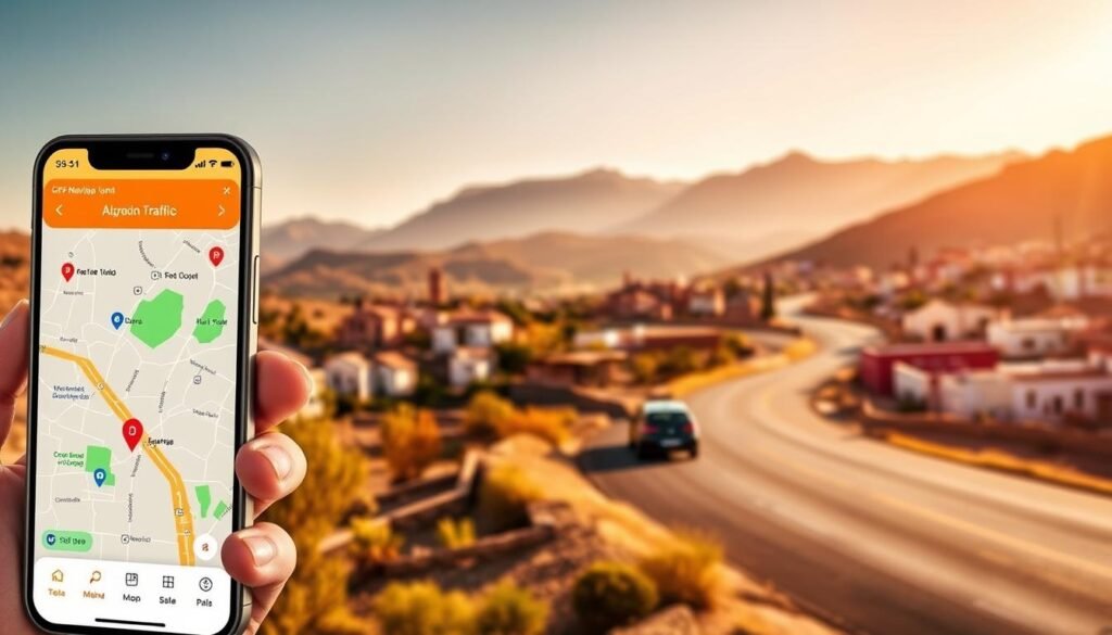 applications GPS Maroc