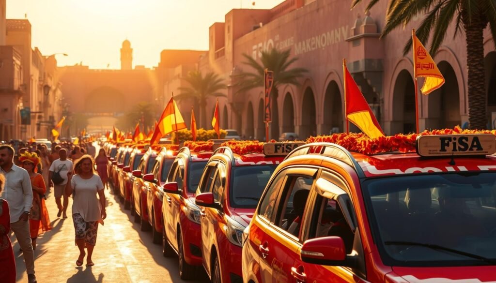 location de voiture pendant les festivals à Marrakech