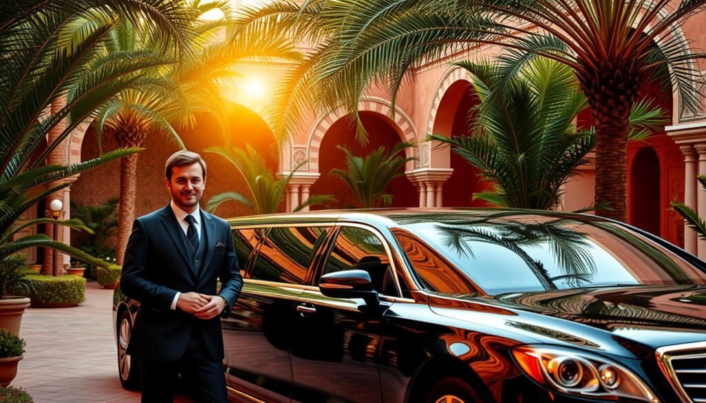 location voiture avec chauffeur Marrakech