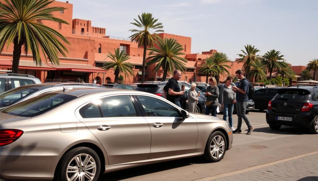 louer une voiture à Marrakech