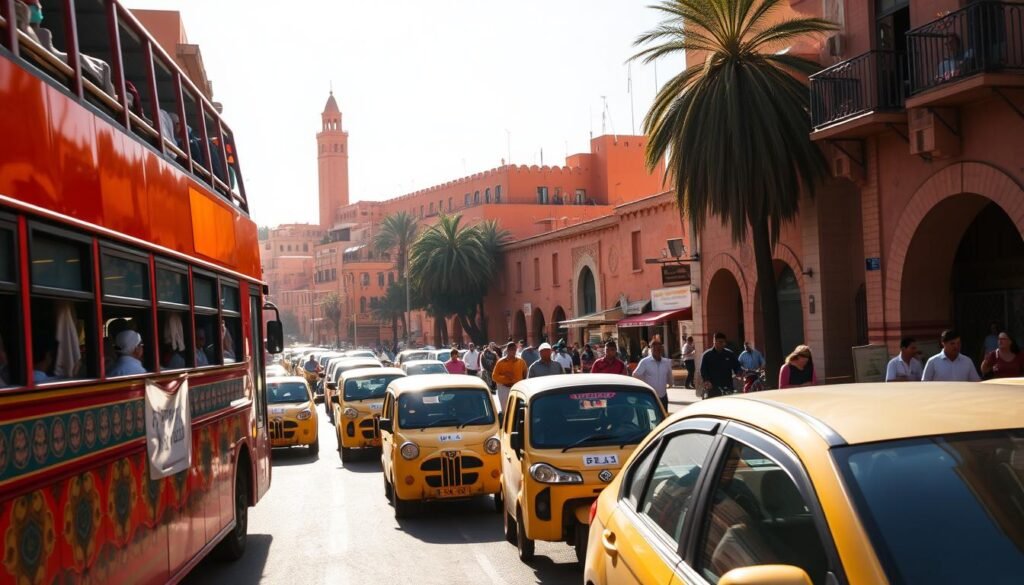 transport en commun Marrakech