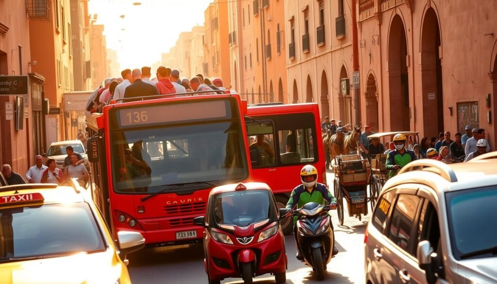 transport en commun à Marrakech