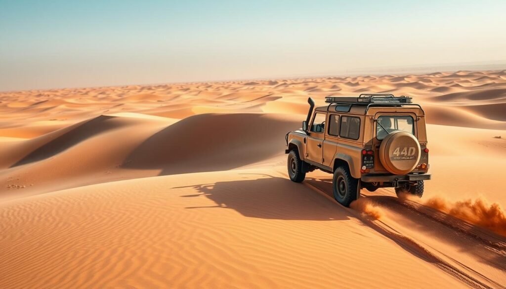 voiture désert marocain