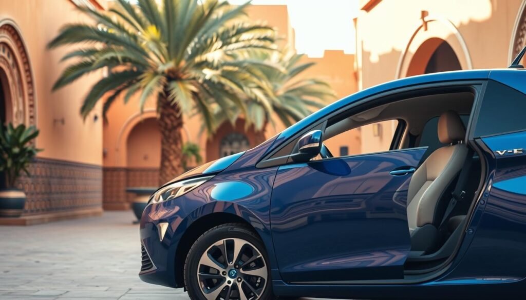 voiture électrique à Marrakech